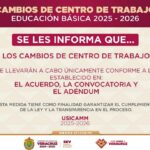 Proceso de Cambios de Centro de Trabajo apegado a legalidad: SEV