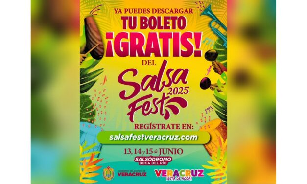 Regístrate y descarga tus boletos para el Salsa Fest