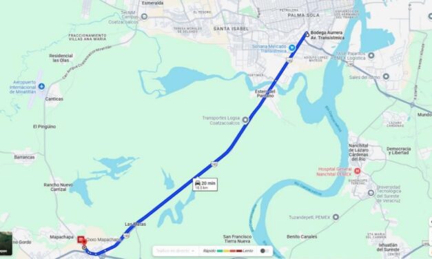 SICT Veracruz comparte ruta alterna por reconstrucción de Puente Calzadas II