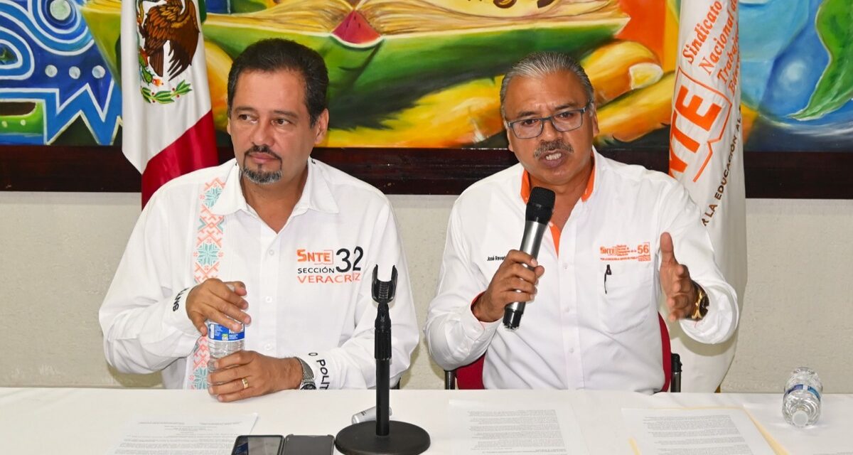 SNTE firma por la educación, legalidad y derechos del magisterio