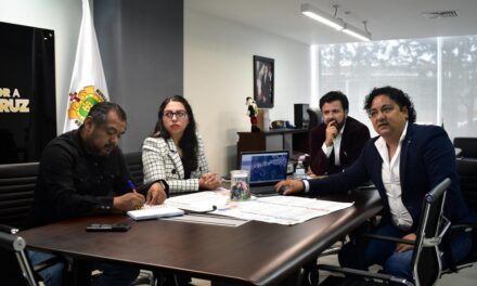 Examinan CAEV y Ayuntamiento de Rafael Lucio solución definitiva a inundaciones