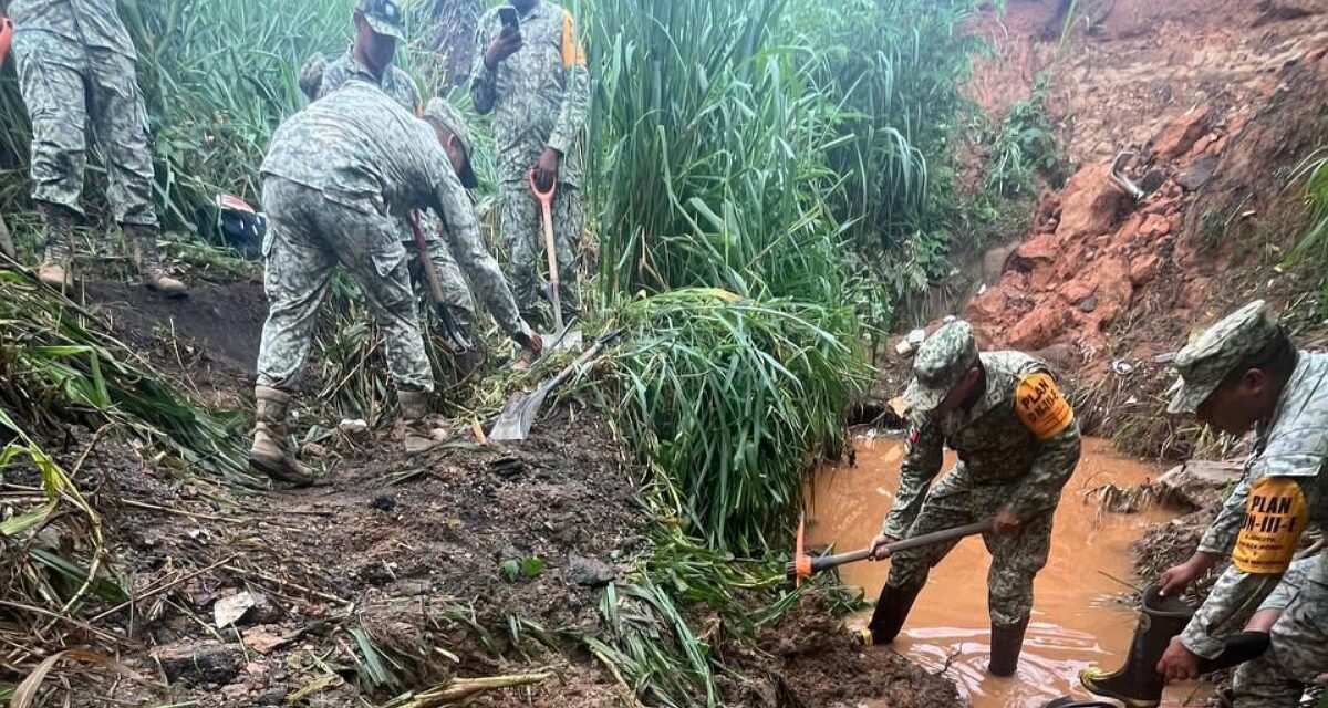 Gobierno del Estado mantiene respuesta efectiva y coordinada ante temporal lluvioso