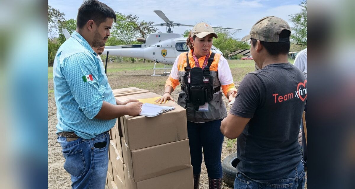 Veracruz responde con todo el apoyo a familias afectadas por lluvias