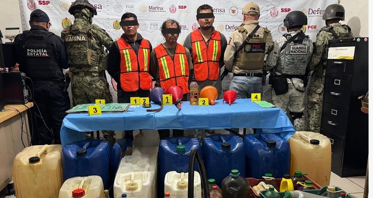 SSP, FGE y fuerzas federales detienen a 17 personas en seis municipios