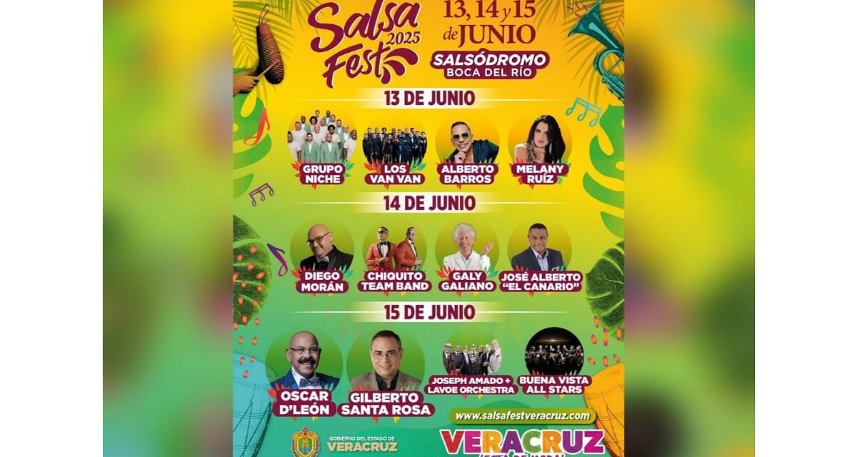 Cuenta regresiva para el Salsa Fest ¡Faltan solo 9 días!