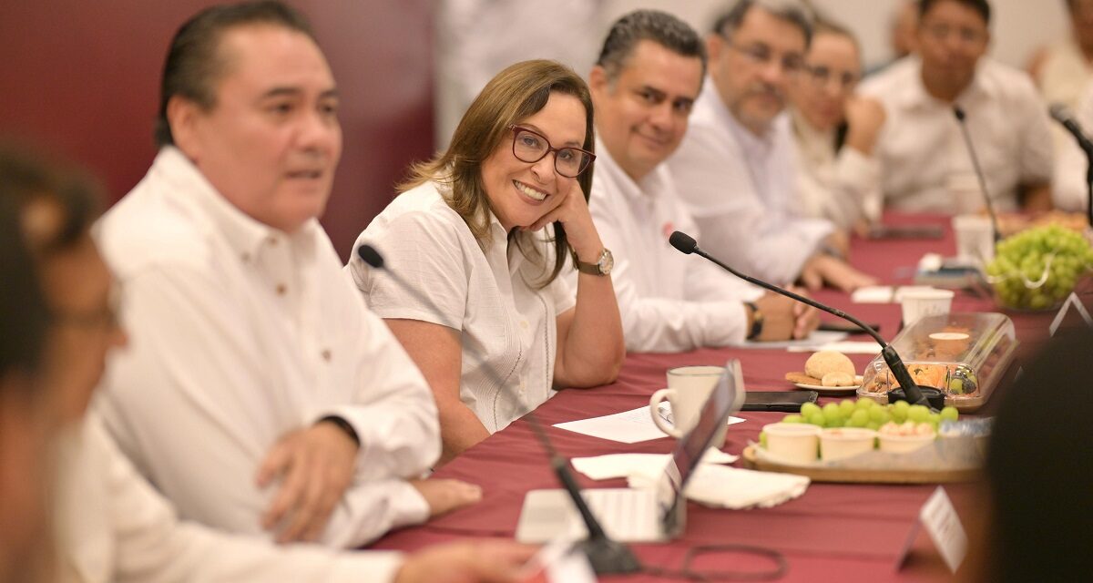 Rocío Nahle acelera obras en el sur de Veracruz con una inversión de mil mdp y asegura la generación de empleos
