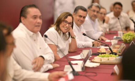 Rocío Nahle acelera obras en el sur de Veracruz con una inversión de mil mdp y asegura la generación de empleos