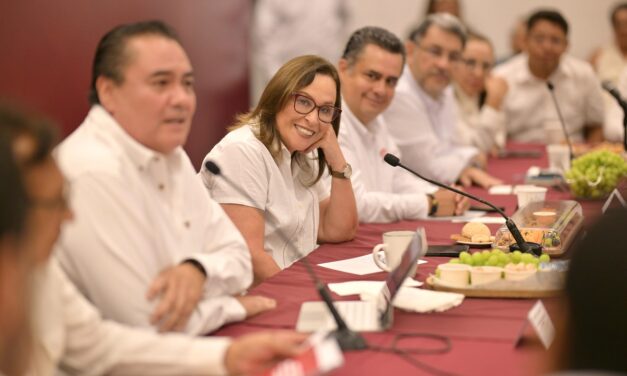 Rocío Nahle acelera obras en el sur de Veracruz con una inversión de mil mdp y asegura la generación de empleos