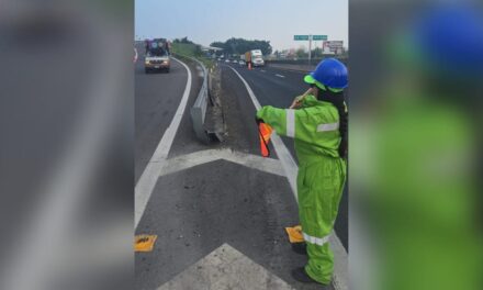 Ejecuta la SICT programa Conservación Periódica en la carretera Xalapa–Veracruz