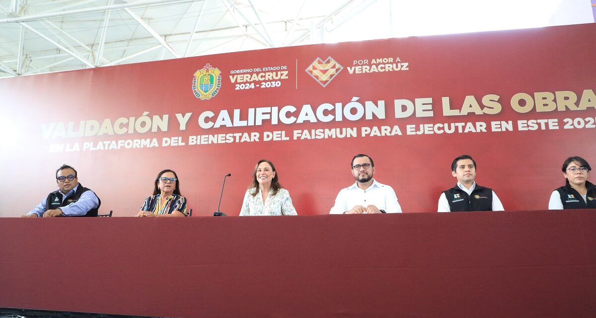 Exhorta Gobernadora a eficientar recursos y validar obras en beneficio de comunidades
