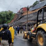 Colapsa muro de contención en bulevar Xalapa – Banderilla, no se registran heridos