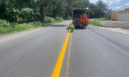 SICT instalará señalamiento horizontal en 1,627 kilómetros de carreteras de Veracruz