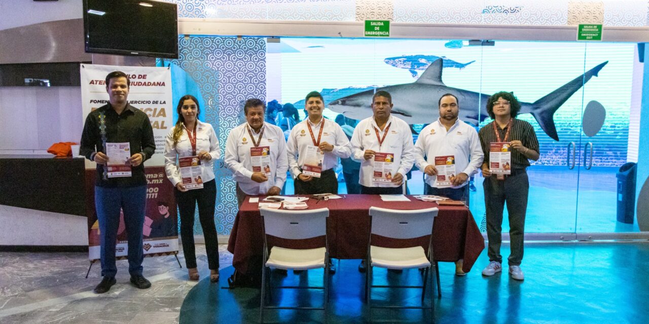 Fomenta PMA la cultura de la denuncia&nbsp;ambiental, instala módulo en Veracruz