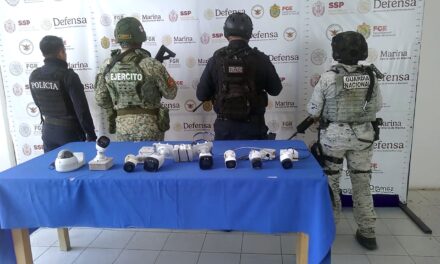 En operativos coordinados, SSP y fuerzas federales detienen a ocho personas en 14 municipios