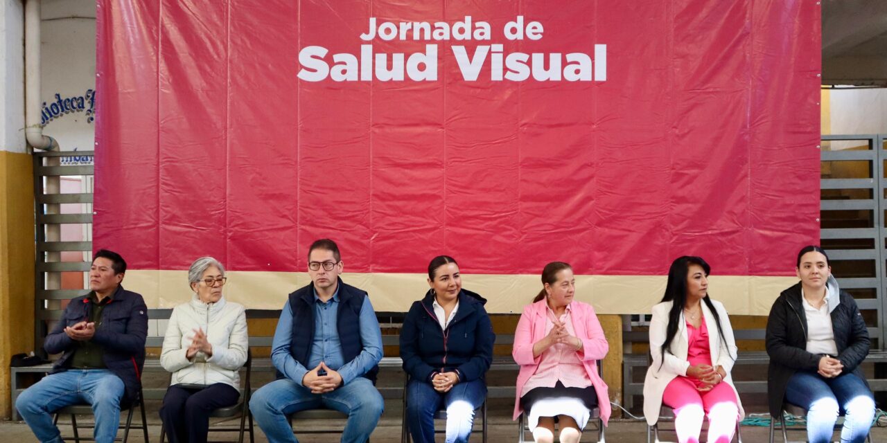 Arrancan Jornadas de Salud Visual en beneficio de más de 7 mil veracruzanos