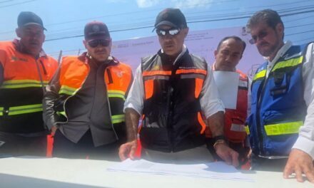 Supervisa secretario Esteva Medina avance de obras en Veracruz
