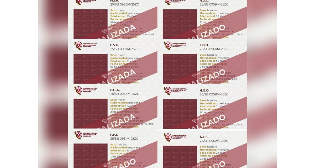 Gobierno de Veracruz informa localización de ocho personas en el puerto de Veracruz