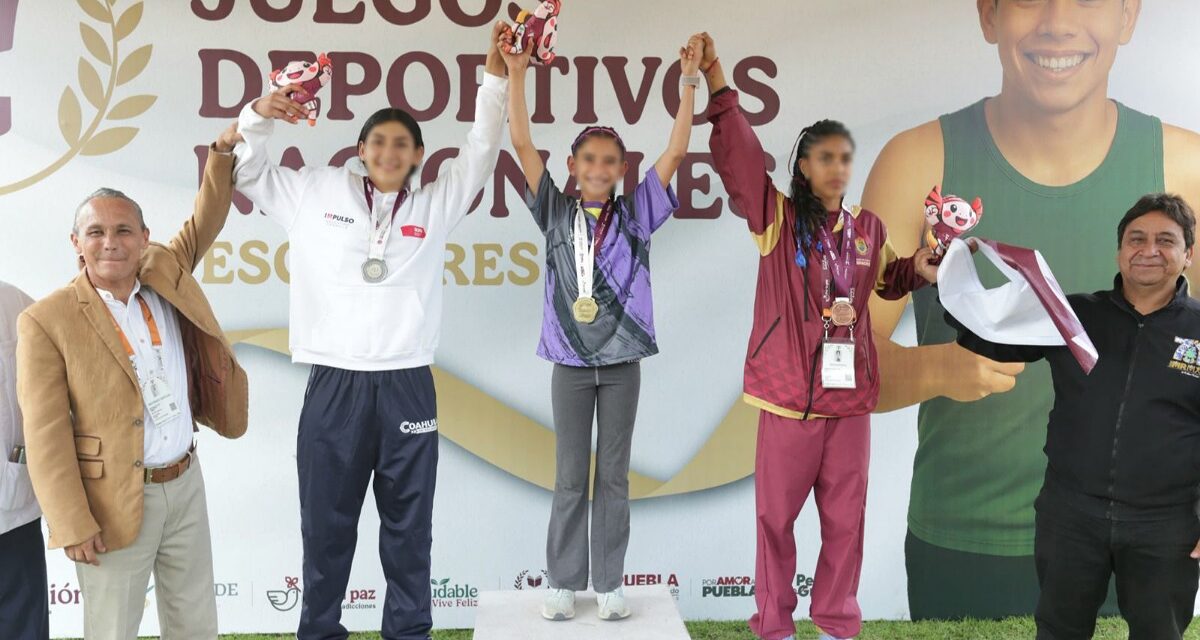 Triunfan atletas veracruzanos en Juegos Deportivos Nacionales Escolares