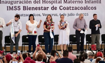 Hospital Materno Infantil de Coatzacoalcos, sello de transformación y justicia social: Rocío Nahle