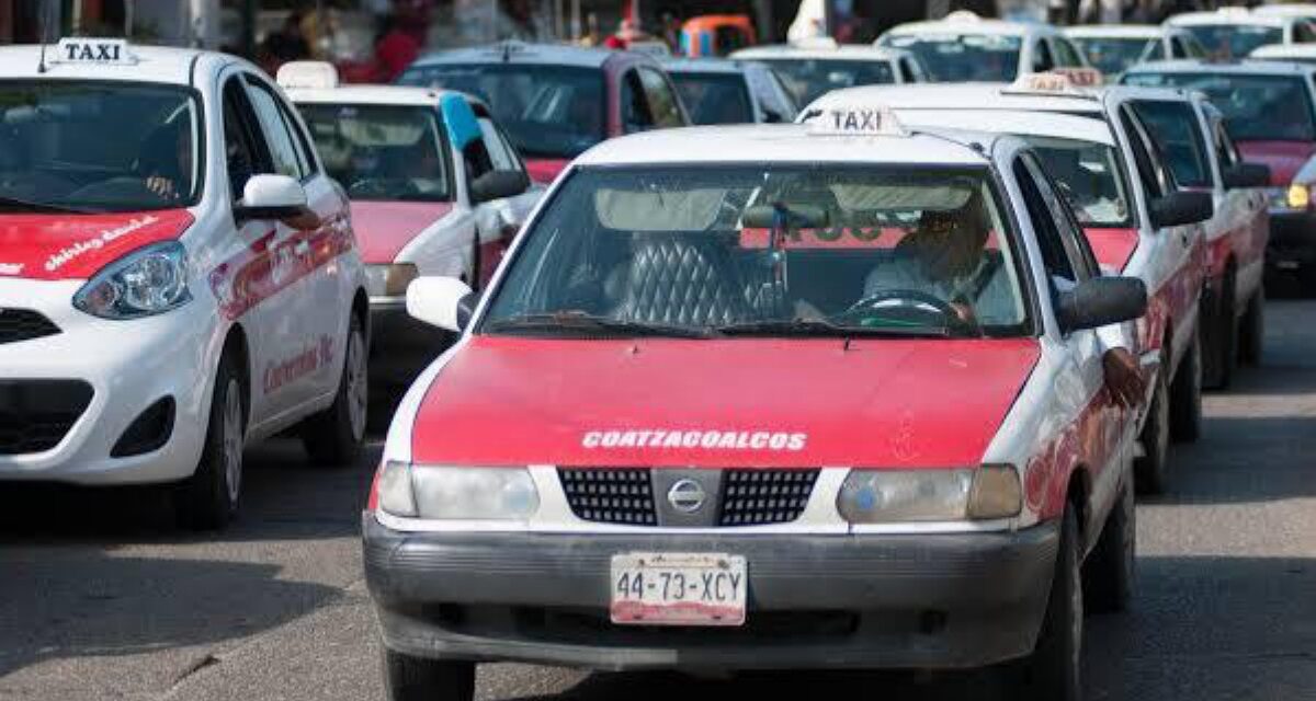 Sin autorización para incremento de tarifas de taxi en Veracruz, se sancionará a quienes no respeten la ley