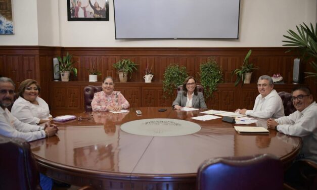 Gobernadora Nahle y Sección 32 acuerdan acciones para mejorar la educación y orden laboral de maestros