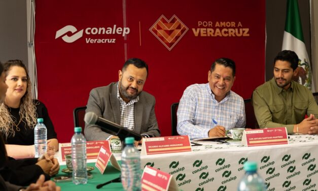 STPSP y Conalep Veracruz firman convenio en beneficio de estudiantes y egresados