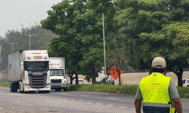 SICT informa que se restringirá circulación del Km 13.5 a la MEX 140 por obras del Distribuidor Vial de Acceso al Puerto de Veracruz