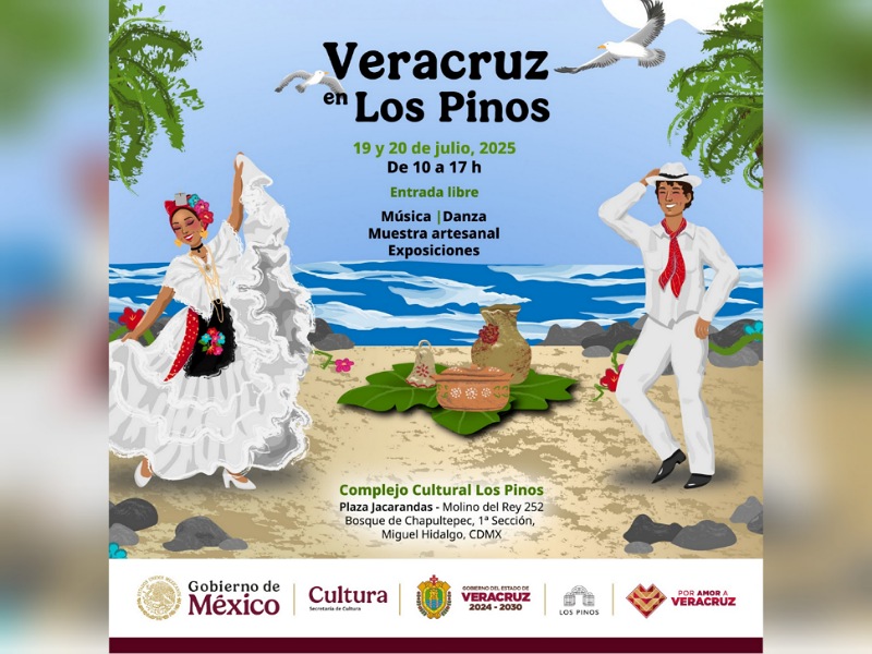 La SECVER llevará la cultura de Veracruz a Los Pinos