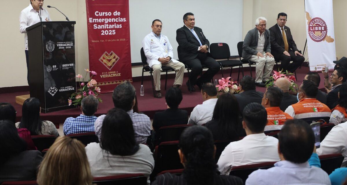 Refuerza Secretaría de Salud preparación ante emergencias sanitarias