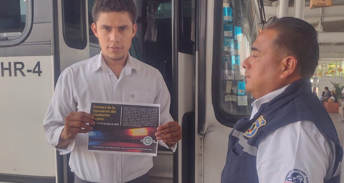 Se suma Veracruz a la Semana de la Operación del Conductor Seguro