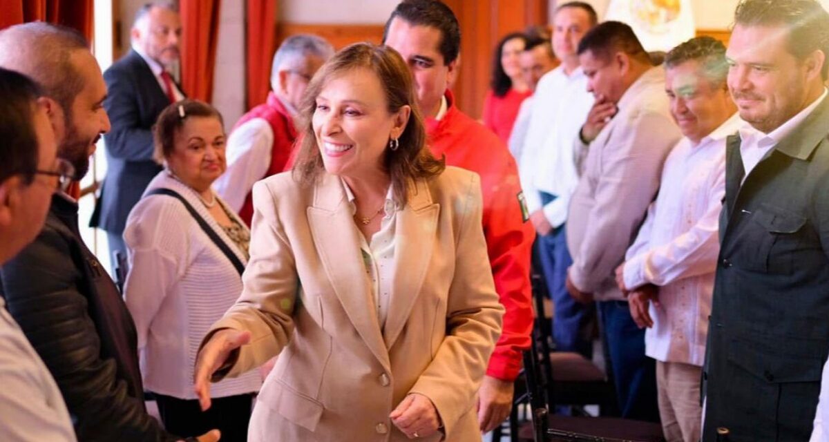 Gobernadora Rocío Nahle sostiene encuentro con alcaldes electos del PRI