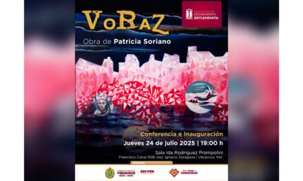 Invita SECVER a la exposición Voraz, en el Exconvento Betlehemita
