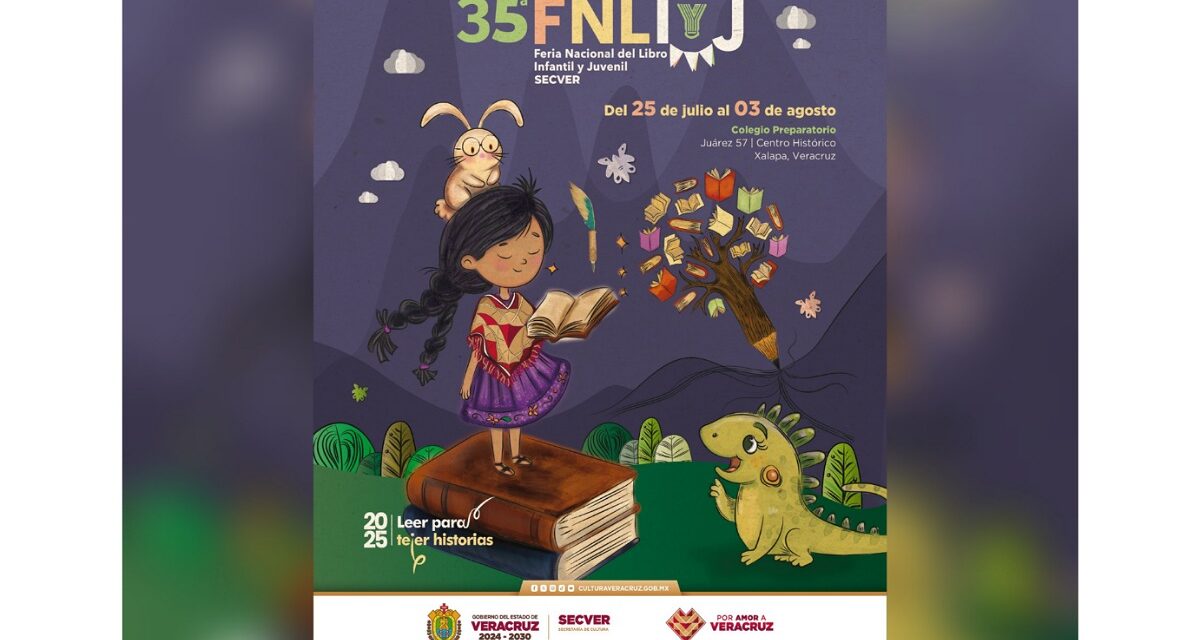 Este viernes inicia la 35ª Feria Nacional del Libro Infantil y Juvenil