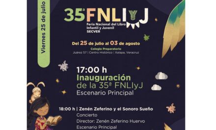 Invita SECVER a la inauguración de la 35ª FNLIyJ