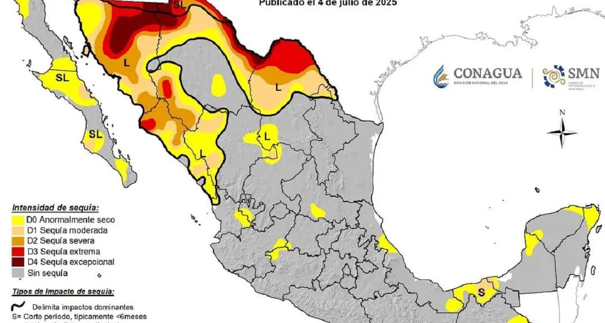 Supera Veracruz sequía, sin reporte de municipios en actualización del Monitor de Sequía