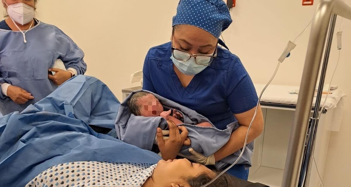 Nace primer bebé en Hospital Materno Infantil de Coatzacoalcos