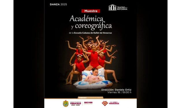 Muestra de la Escuela Cubana de Ballet en el Teatro de la Reforma
