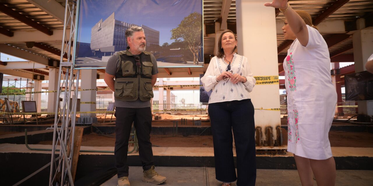 Gobernadora supervisa avances del Poder Judicial