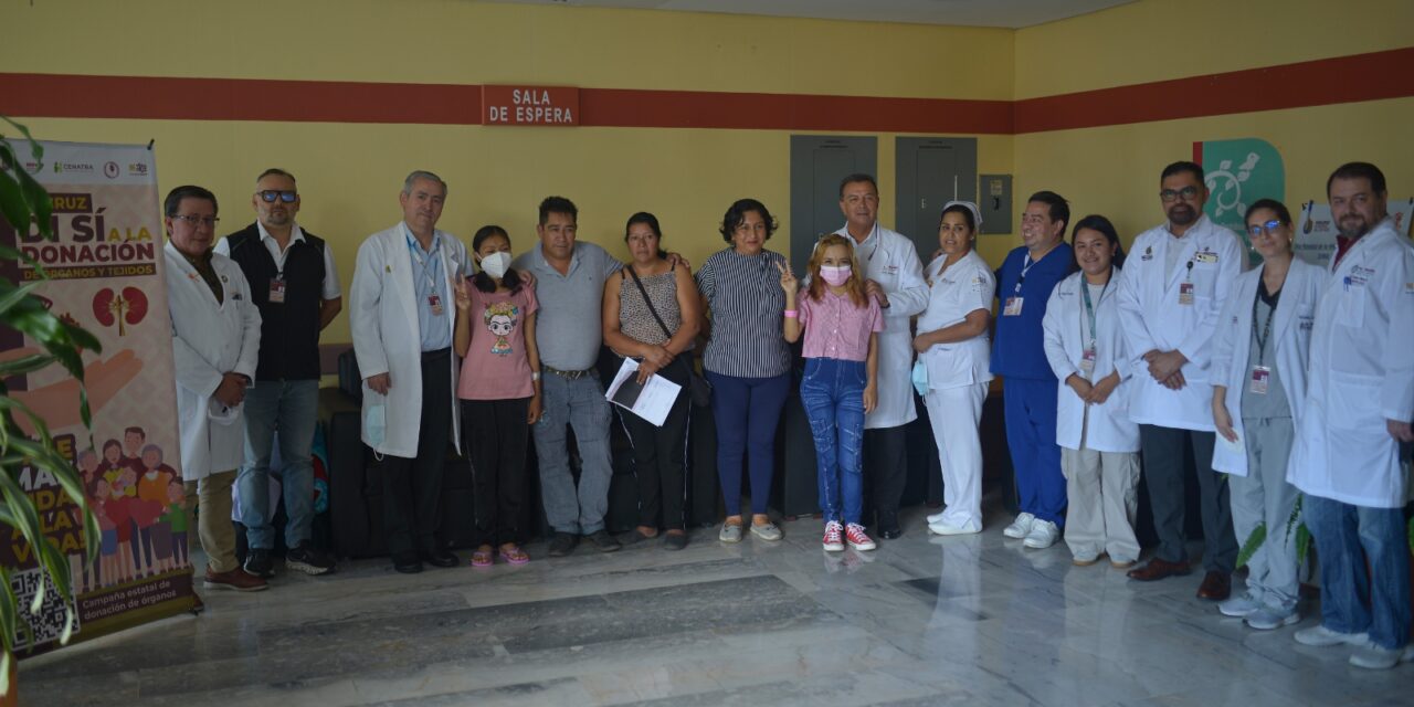 Exitosos trasplantes renales a dos jóvenes gracias a la donación de órganos