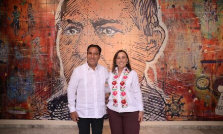 Rocío Nahle visita el Centro Cultural Leyes de Reforma, destaca su valor en la identidad nacional