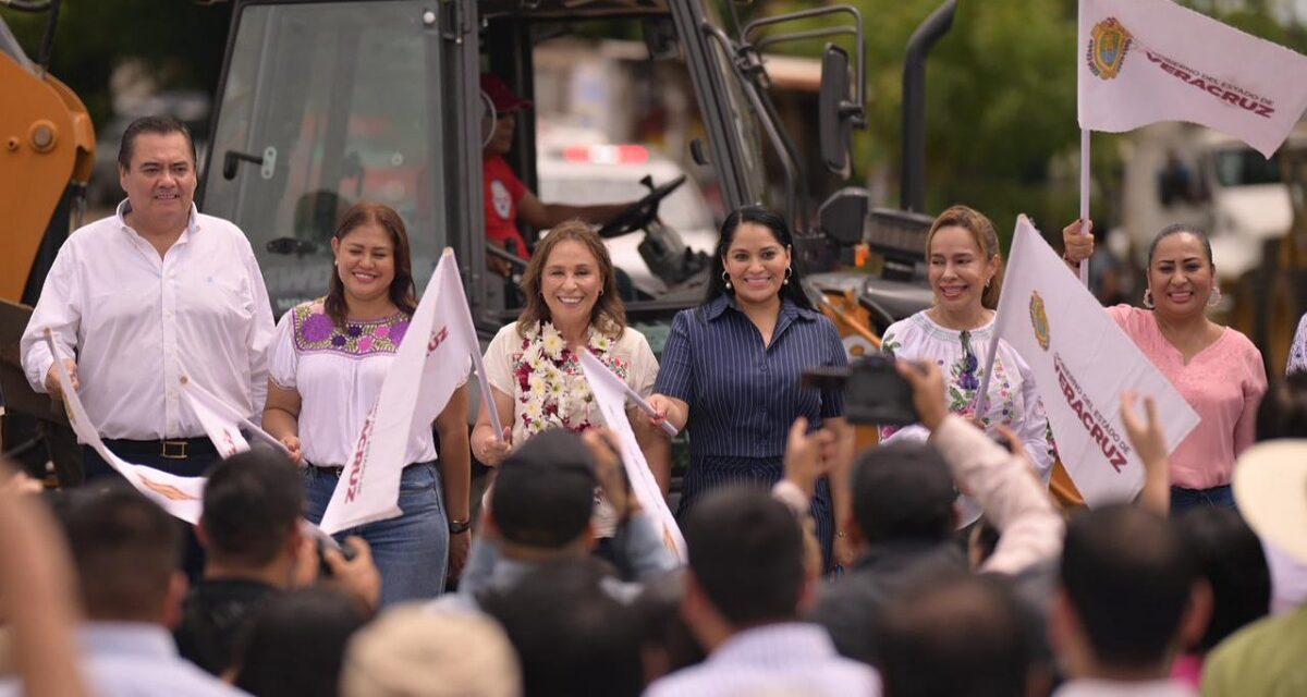 Palabra cumplida: inicia Rocío Nahle reconstrucción total de la carretera Santiago-Isla y puente El Mostal