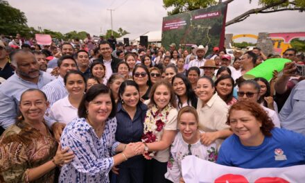 Ante añejo abandono de las carreteras en el sur, gobernadora Nahle arranca obras de infraestructura