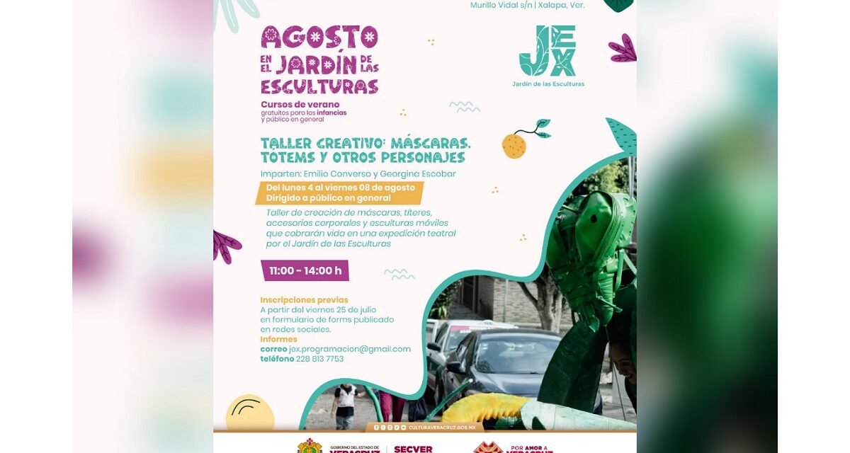 Talleres del JEX, crean una iniciativa de arte y medio ambiente exitosa