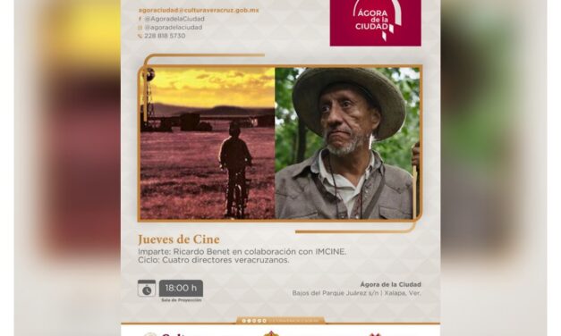 Invita SECVER a Jueves de Cine en el Ágora