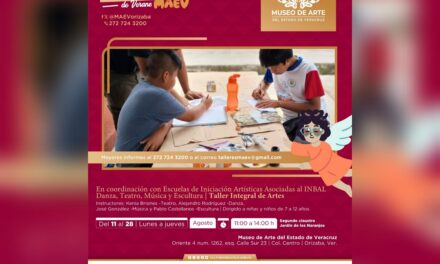 Invita SECVER al Taller Integral de Artes en el MAEV