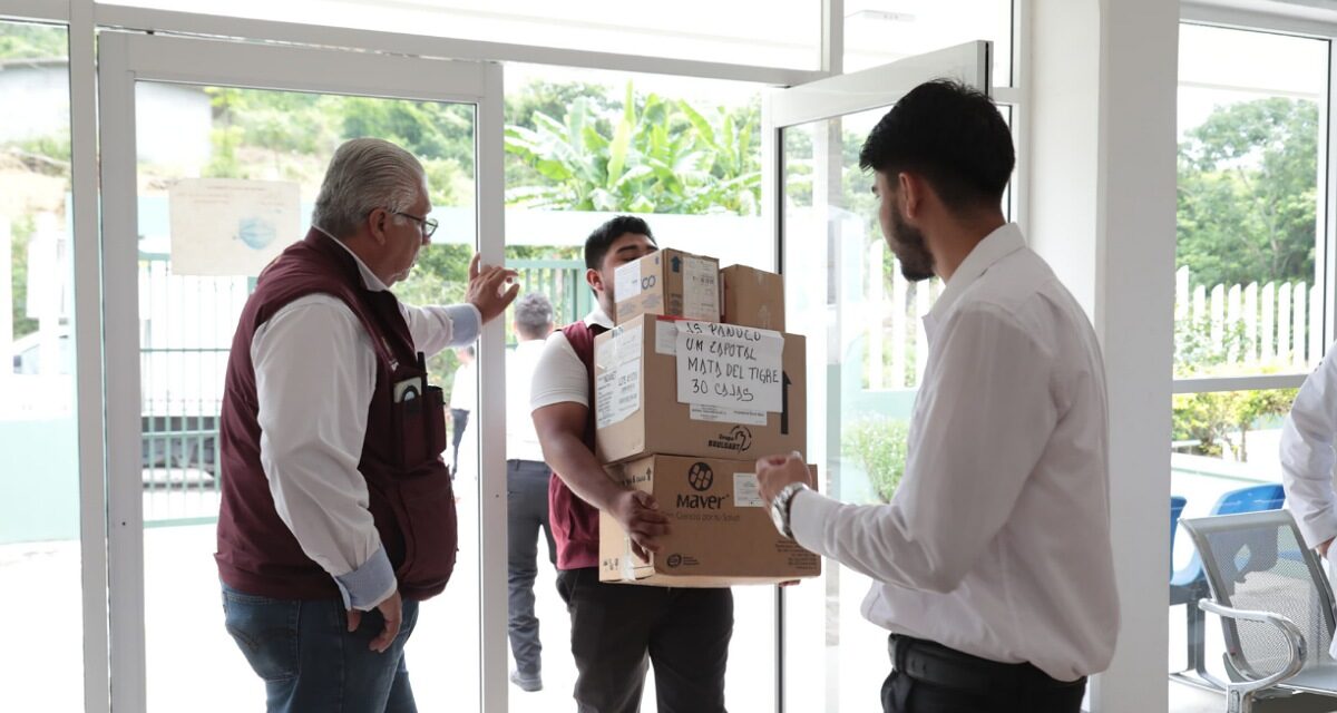 Camionetitas de la Salud llevaron 89 mil 720 medicamentos a la Huasteca