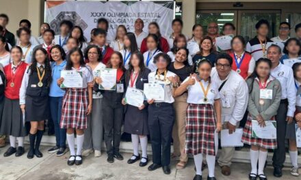 Destacada participación de TEBAEV en Olimpiada Estatal de Biología