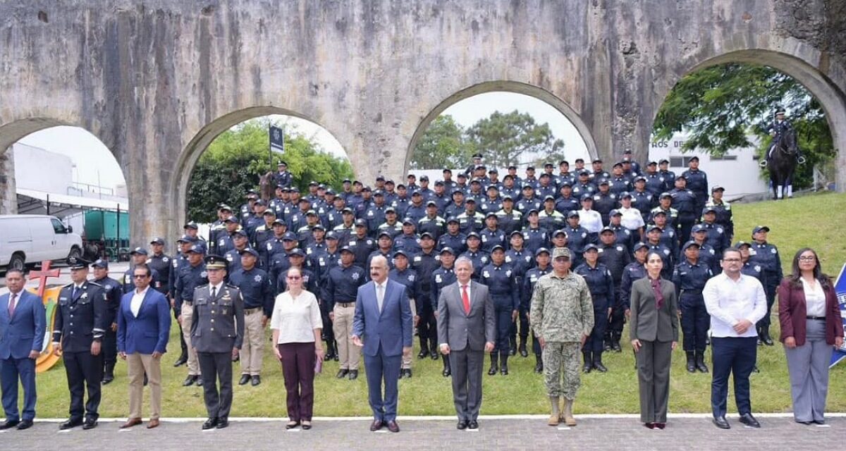 Veracruz cuenta con 104 nuevos policías de proximidad