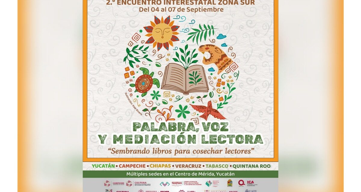 Veracruz presente en el 2º Encuentro Interestatal Palabra, voz y mediación lectora