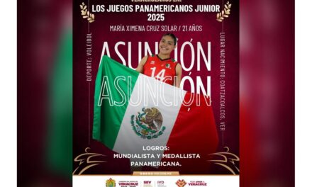 Siete veracruzanos representan a México en los Juegos Panamericanos Junior Asunción 2025